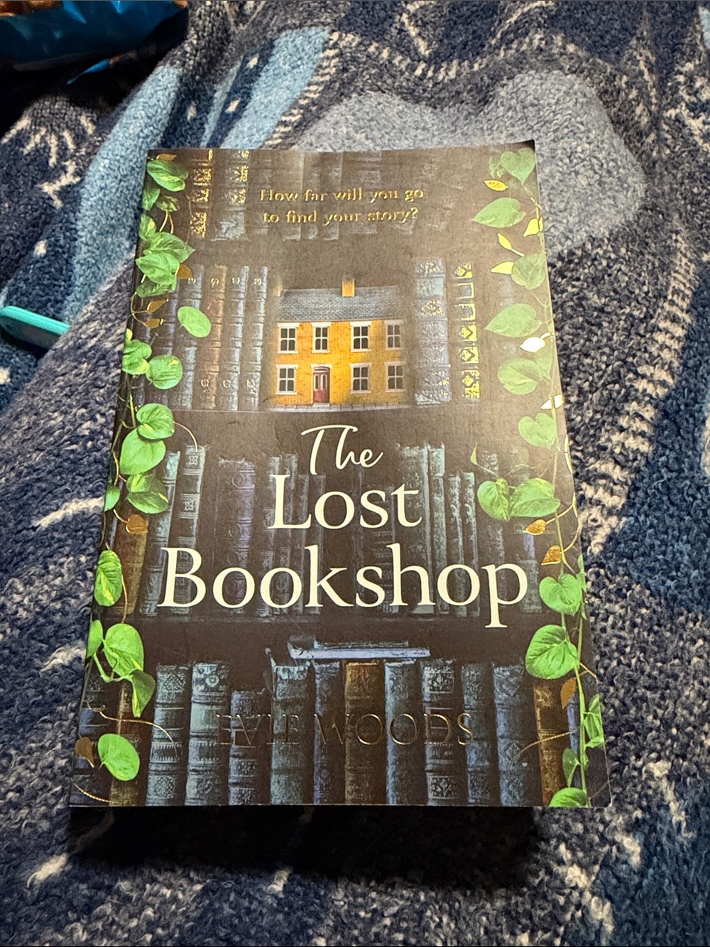 The Lost Bookshop by Evie Woods - Green Cover Paperback
